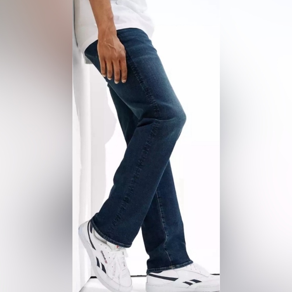 American Eagle Next Level Flex Original Bootcut Denim Jeans Size 36 X 34 - Picture 2 of 13